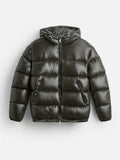 Warm Zipper Hooded Cotton-padded Coats for Men