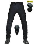 Super Cool Knight Motorcycle Denim Pants with Knee & Hip Protector