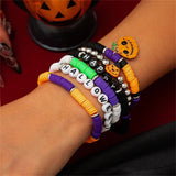 Crazy Halloween Cartoon Vampire Evil Pumpkin Ghost Pendant Bracelets