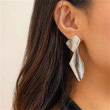 Fashion Unique Twisted Metal Earrings for Women