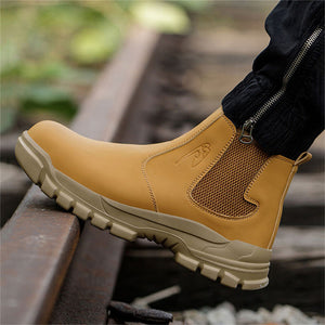 Men's Outdoor Thick-Soled Skidproof Safety Boots