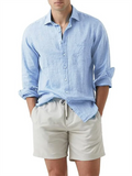 Comfort Turn Down Collar Beach Shirts for Men