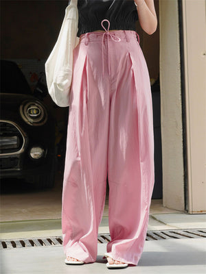 Comfy Soft Floor-Length Slouchy Pants for Ladies