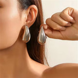 Drop Shape Luxury Big Earrings for Lady