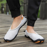 Women's Breathable Rubber Soft Sole Slip-On Shoes for Outdoor Activities