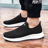 Summer Knitting Running Training Sneakers for Men