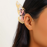 1PC Delicate Butterfly Shaped Clip Earring