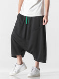 Loose Comfy Wide Leg Japanese High Street Pants for Men