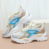 Women's Relaxed All-match Contrast Color Mesh Shoes