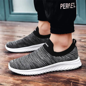 Summer Knitting Running Training Sneakers for Men