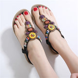 Women's Non-slip Wearable Bohemian-style Flip-flops Sandals