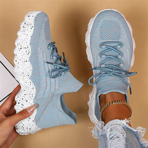 Women's Breathable Non-slip Knitted Mesh Shoes