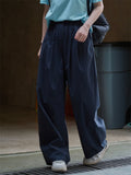 Women's High-Waisted Lightweight Japanese Style Pants