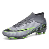 Men's Outdoor Grass Training Non-Slip Football Boots with Nail