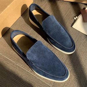 Men's Fashion Casual Slip On Loafers with Suede Finish