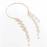 Ladies Stylish Tassel Sequin & Artificial Pearl Necklaces