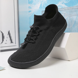 Male Ultrasoft Knitted Fabric Lace-up Sneakers