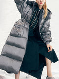 Women's Oversized Thermal Outer Space Down Coat