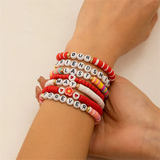 Valentine's Day Gifts Sweet Multilayer Letter Strawberry Bracelets