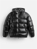 Warm Zipper Hooded Cotton-padded Coats for Men