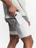 Men's Stretchy Breathable Jogging Shorts with Inter Pocket