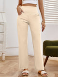 Female Comfy High-rise Casual Sports Yoga Trouser