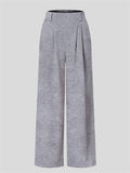 Women's Simple Chic High-Rise Wide Leg Pants