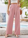 Women's Temperament Fashion Solid Color Dress Pants