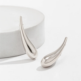 Drop-Shaped Simple Elegant Earrings for Lady