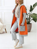 "Be Nice & Be Cool" Contrast Color Cashmere Swearters for Women