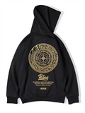 Polaris Astrolabe Design Personality Hoodies for Couples