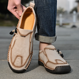 Modish Hand-sewn Soft Leather Flats for Men