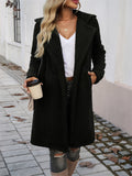 Women's Wool-Like Texture Comfortable Hooded Coat