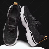 Men's Spring Summer Leisure Platform Knit Sneakers