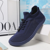 Male Ultrasoft Knitted Fabric Lace-up Sneakers