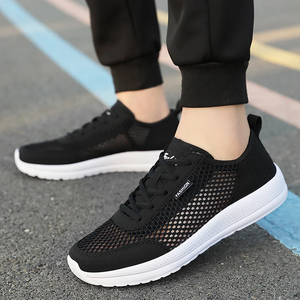 Men's Summer Lightweight Lace Up Breathable Mesh Sneakers