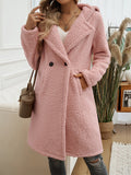 Women's Wool-Like Texture Comfortable Hooded Coat