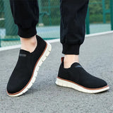 Lazy Slip-On Breathable Mesh Soft Sole Sneakers for Men