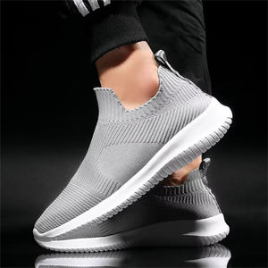 Men's Casual Stretchy Knitted Rubber Sole Sock Sneakers