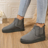 Women's Winter Casual Anti-Skip Warm Plush Snow Boots