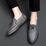 Men's Slip On Crocodile Pattern Walking Flats