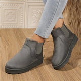 Women's Winter Casual Anti-Skip Warm Plush Snow Boots