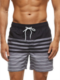 Men's Fitness Workout Surfing Zipper Pockets Trunks