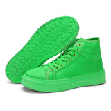 Classic Popular High Top Lace Up Canvas Sneakers