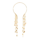 Ladies Stylish Tassel Sequin & Artificial Pearl Necklaces