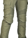 Super Cool Knight Motorcycle Denim Pants with Knee & Hip Protector