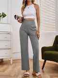 Female Comfy High-rise Casual Sports Yoga Trouser