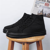 Classic Popular High Top Lace Up Canvas Sneakers