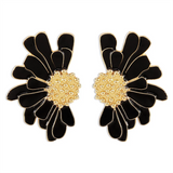 Elegant Multilayer Petal Earrings for Lady