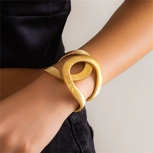 Women's Adjustable Twisted Cutout Elastic Bracelets